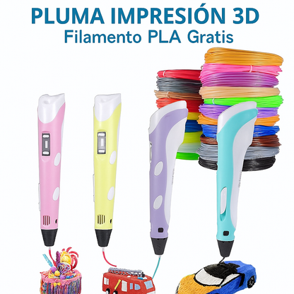 Pluma Creativa 3D - Creatividad al Máximo