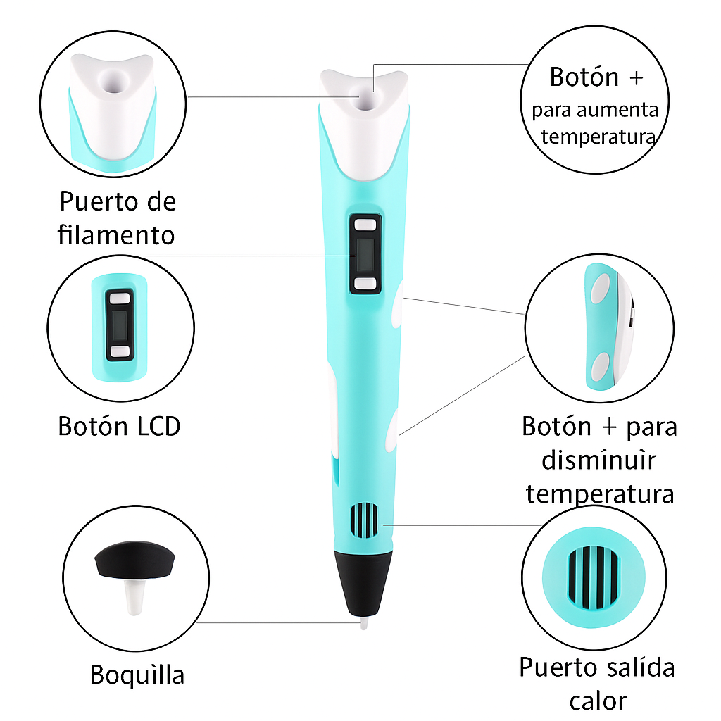 Pluma Creativa 3D - Creatividad al Máximo