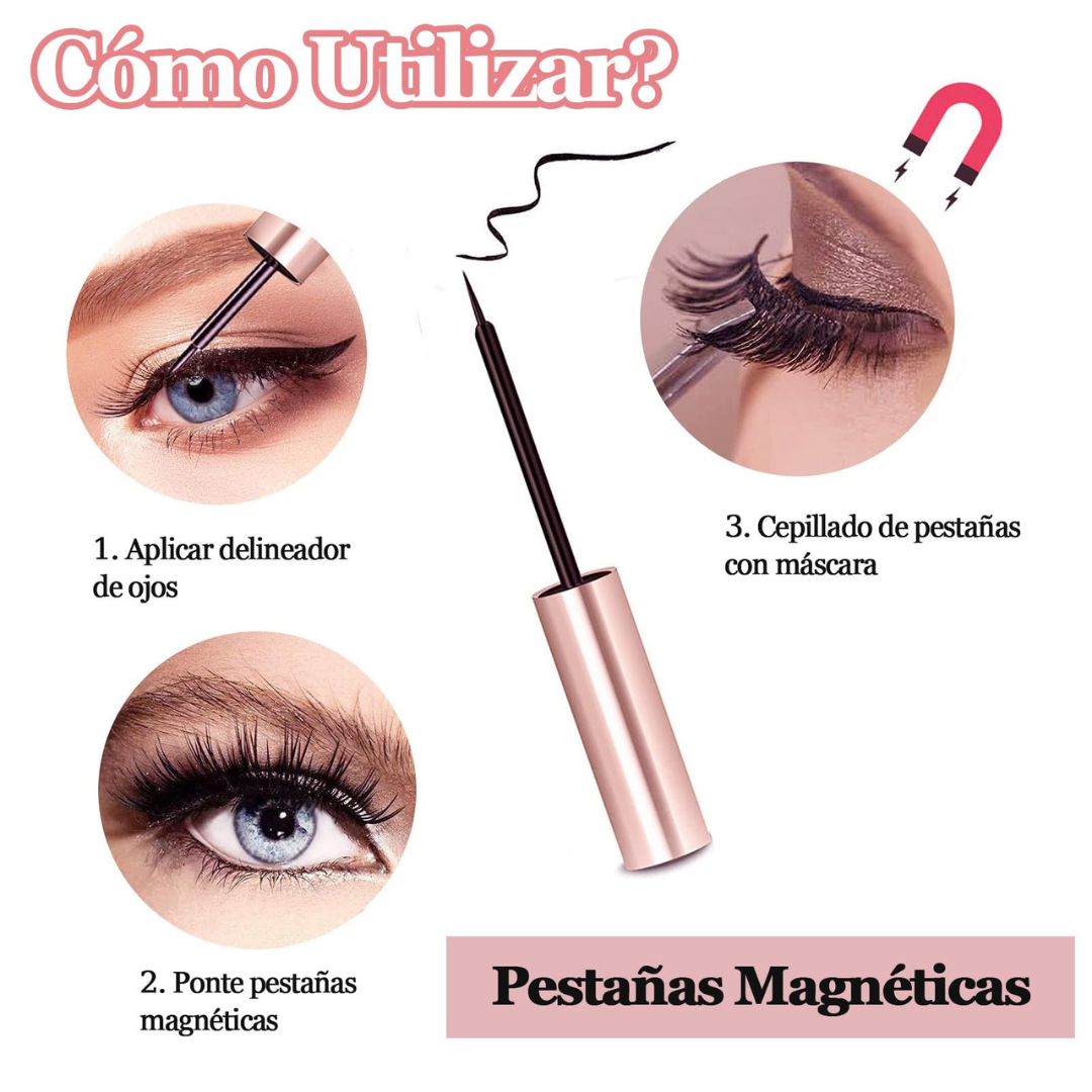 Pestañas Magnéticas