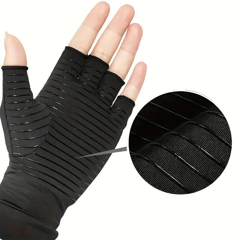 Guantes de Comprensión Anti-dolor para Artritis y túnel carpiano + Ajustable (2 en 1)_El Original
