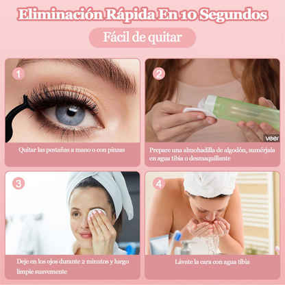 Pestañas Magnéticas