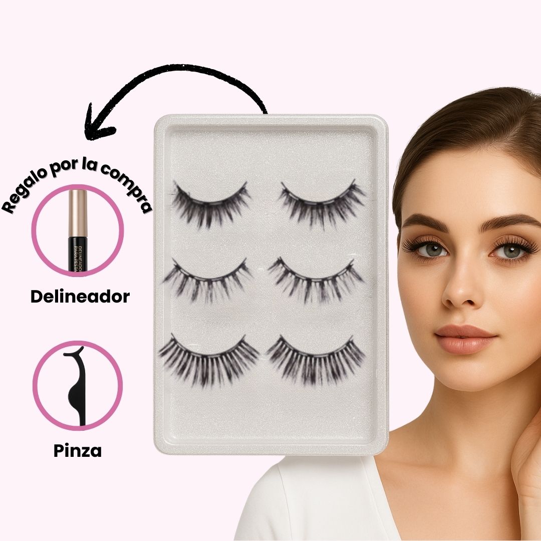 Pestañas Magnéticas